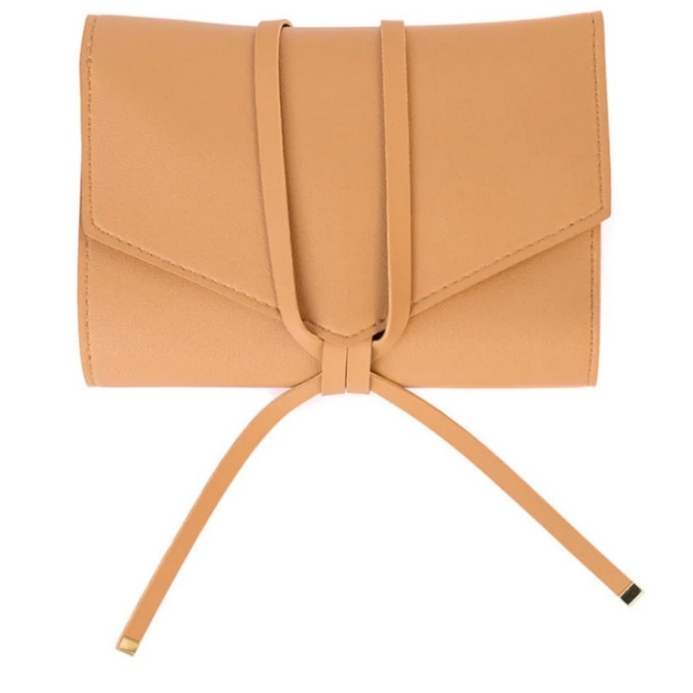💐Glass Ladder & Co. The Katherine Tech Roll Up Storage Bag, Honey, OS